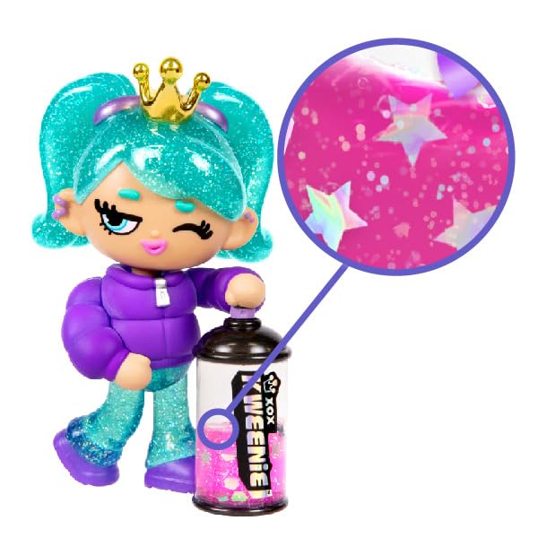 XOX Kweenie glitter finish figurine for premium collectibility