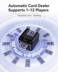 XPAW four wireless callers enable fast dealing from multiple positions.
