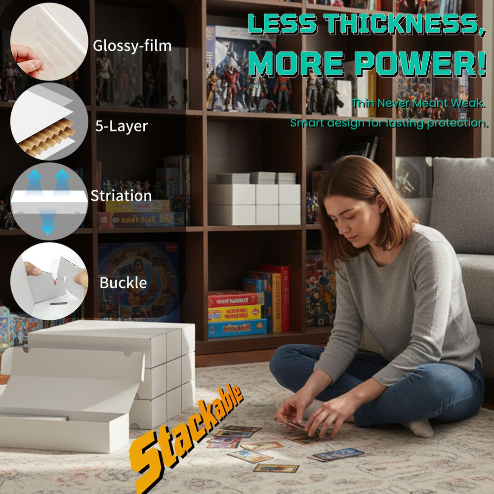 XRACV 10-pack bulk storage for larger collections.