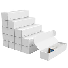XRACV trading card storage box shows simple assembly for organized card collection.