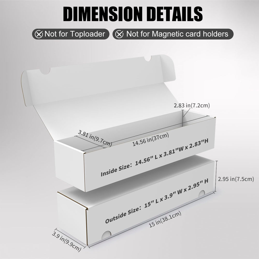 XRACV trading card storage box capacity 1100 confirms bulk storage for collectors.