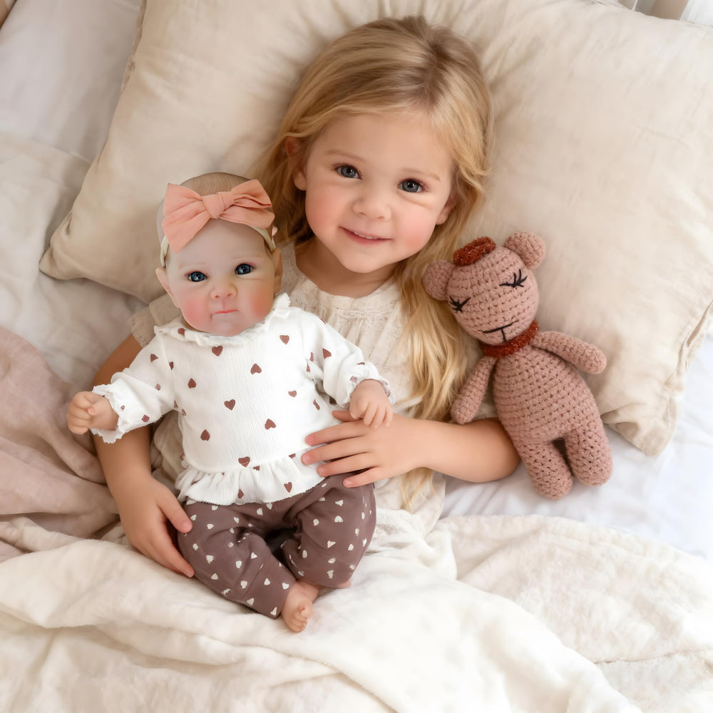 XSWPL Bettie cloth body doll ready for cuddly play