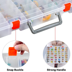 Xuerdon detachable partitions adapt grid size for various toy shapes.