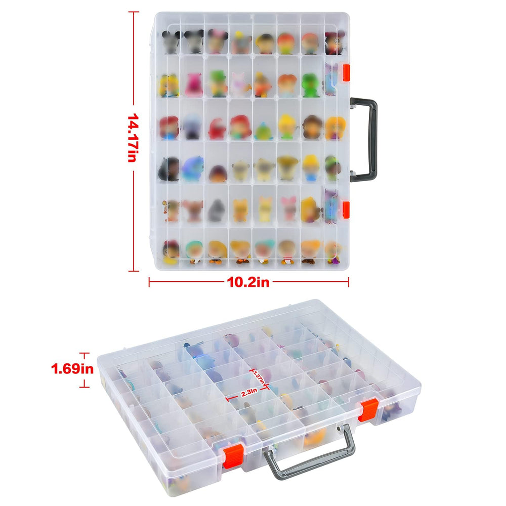 Xuerdon transparent viewing panel allows viewing without unboxing figures.