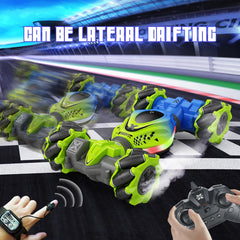 XUERENTECH Gesture RC Car gesture remote showing intuitive control