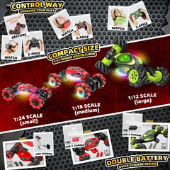 XUERENTECH Spider Gesture RC Car kid-friendly design suitable for birthdays or holidays.
