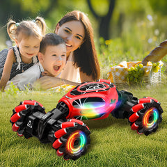 XUERENTECH Spider 4WD design conquers terrain indoors and outdoors.