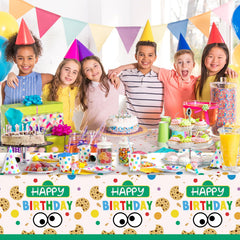 XueXiceili birthday decoration tablecloth adds playful decor to celebrations