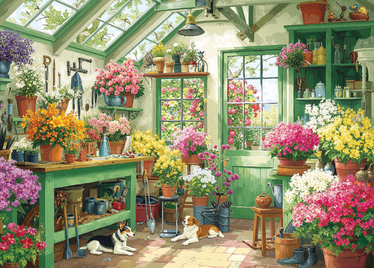 XURLEQ Garden Shed Puzzles box image shows premium packaging for a gift-ready experience.