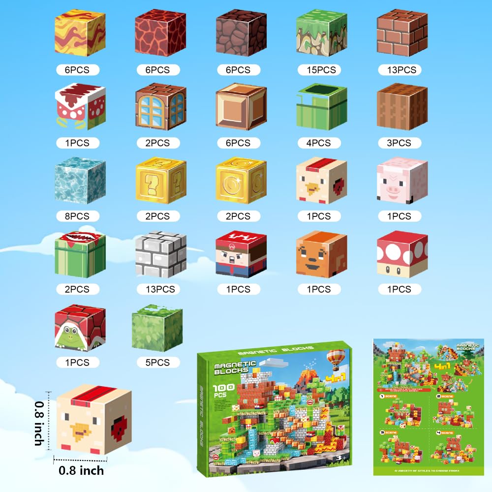 XWSG STEM Montessori building toys promote hands-on construction and spatial thinking.