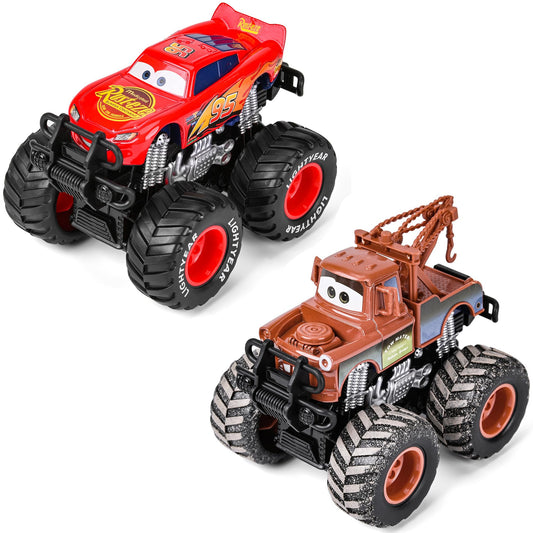 XXHUYAO 1:45 metal die-casting big wheel off-road toy car in action for ages 3+
