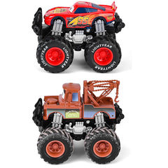 XXHUYAO friction-powered big wheel off-road toy car battery-free fun