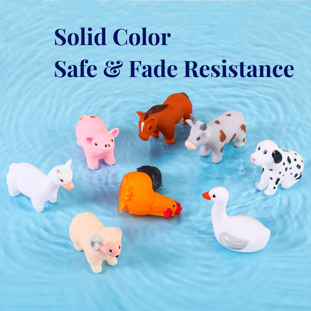XY-WQ Animal II collection with sheep and friends encourages learning during baths.