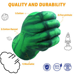 XYMTOY kids gloves size 11.8 inches for ages 4–6.