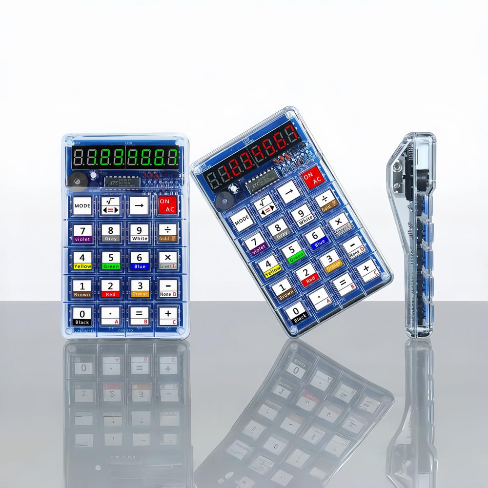 XYTJDZSM desk-top battery-powered calculator doubles as educational display.