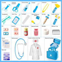 XZZO Doctor Kit syringe toy for safe, engaging treatments.