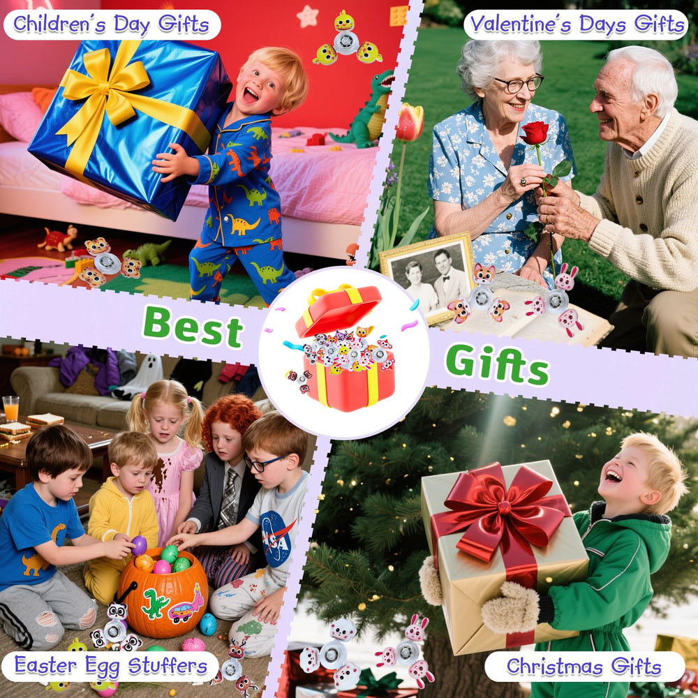 YAIUERL 30-pack makes thoughtful gifts for parties, stockings, and prize boxes.
