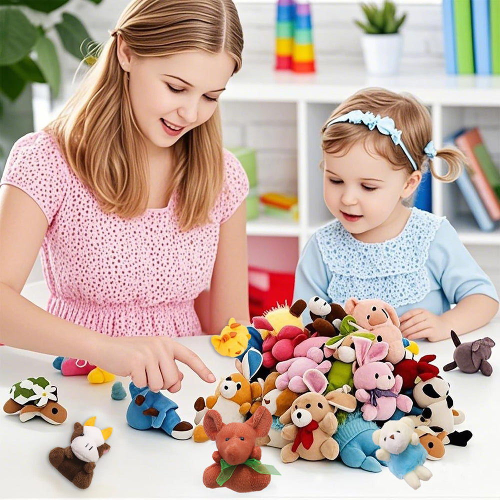 Yaliuliu mini plush rabbits soft textures for Easter baskets