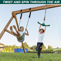 YAMIPROBI Kids enjoying backyard ninja play with this accessory