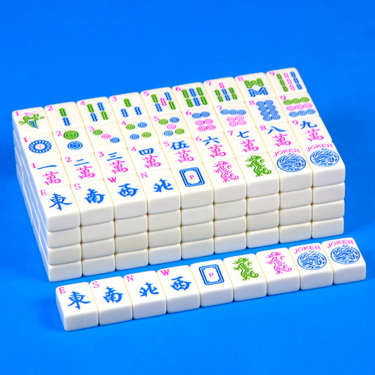 YANMEIYA American Mahjong Set tiles laid out for a game night