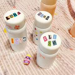 Yanroom waterproof self-adhesive vinyl letters for outdoor projects.