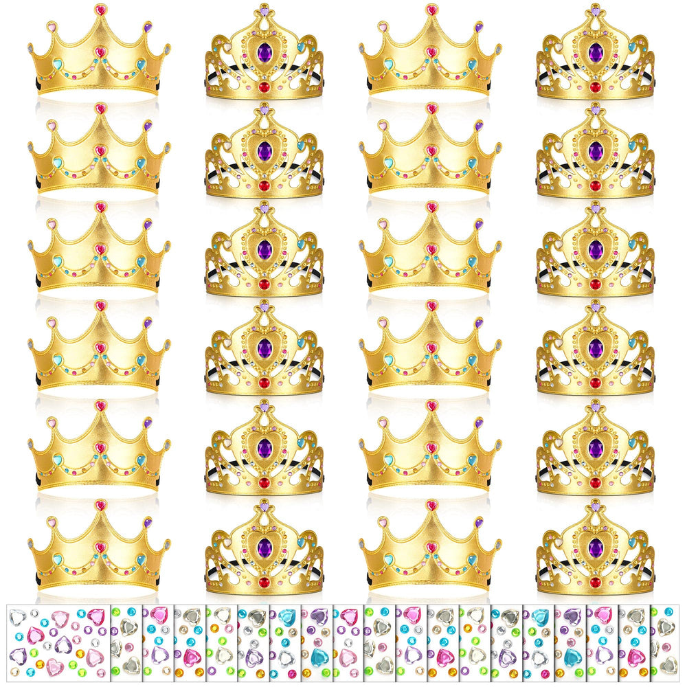 Yaomiao foam birthday crowns for kids, ideal for classroom crafts and party favors.