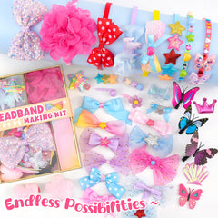 YASEST set includes eight headbands and eight clips for versatile styling.