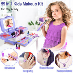 YasinKidz makeup brushes and tools for precise application during dress-up.