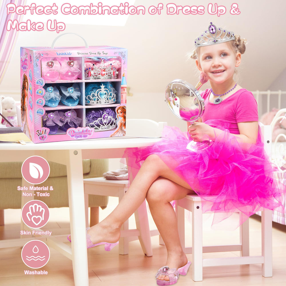 YasinKidz princess dress-up bracelets for matching colors and pretend play.