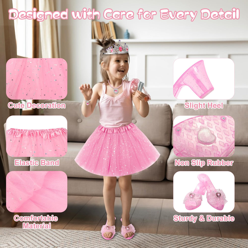 YasinKidz princess dress-up necklaces for coordinated outfits and storytelling.