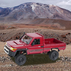 YAZHIYI MN-82 RC crawler chassis detail showing realistic scale and steering