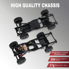 YAZHIYI MN-82 RC crawler remote control and charger setup
