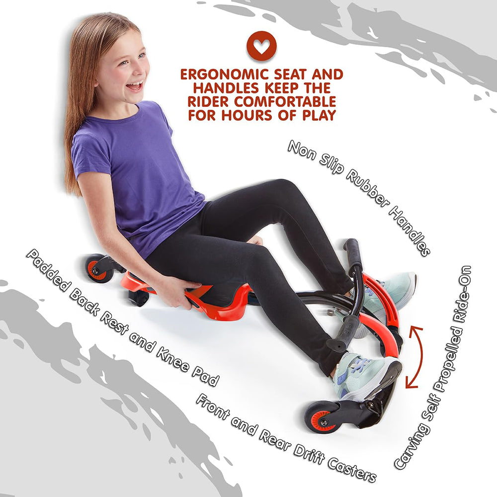 YBIKE Leap ergonomic handles, secure grip for young riders.