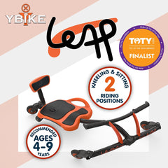 YBIKE Leap rear drift wheel enables controlled drifting for fun turns.