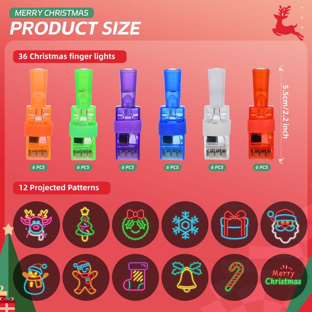 YBSOP Christmas Tree neon finger light creates festive ambiance for gatherings.
