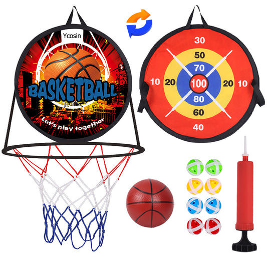 Ycosin 14-inch Dart Board with safe, colorful targets for kids.