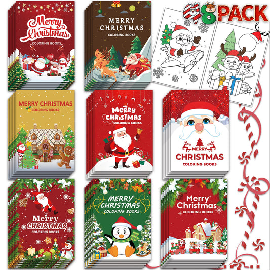 YCSMGR Christmas coloring book front cover for festive activity