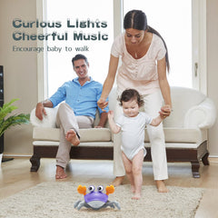 Yeaye Crawling Crab obstacle sensor encourages reaching and crawling attempts.