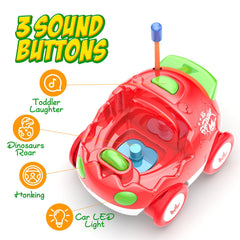 Yeaye Dino eggs design RC car engages imagination with dinosaur theme.