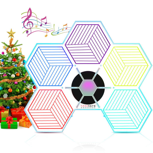 Yeaye Montessori game board with light and sound enhances hand-eye coordination.