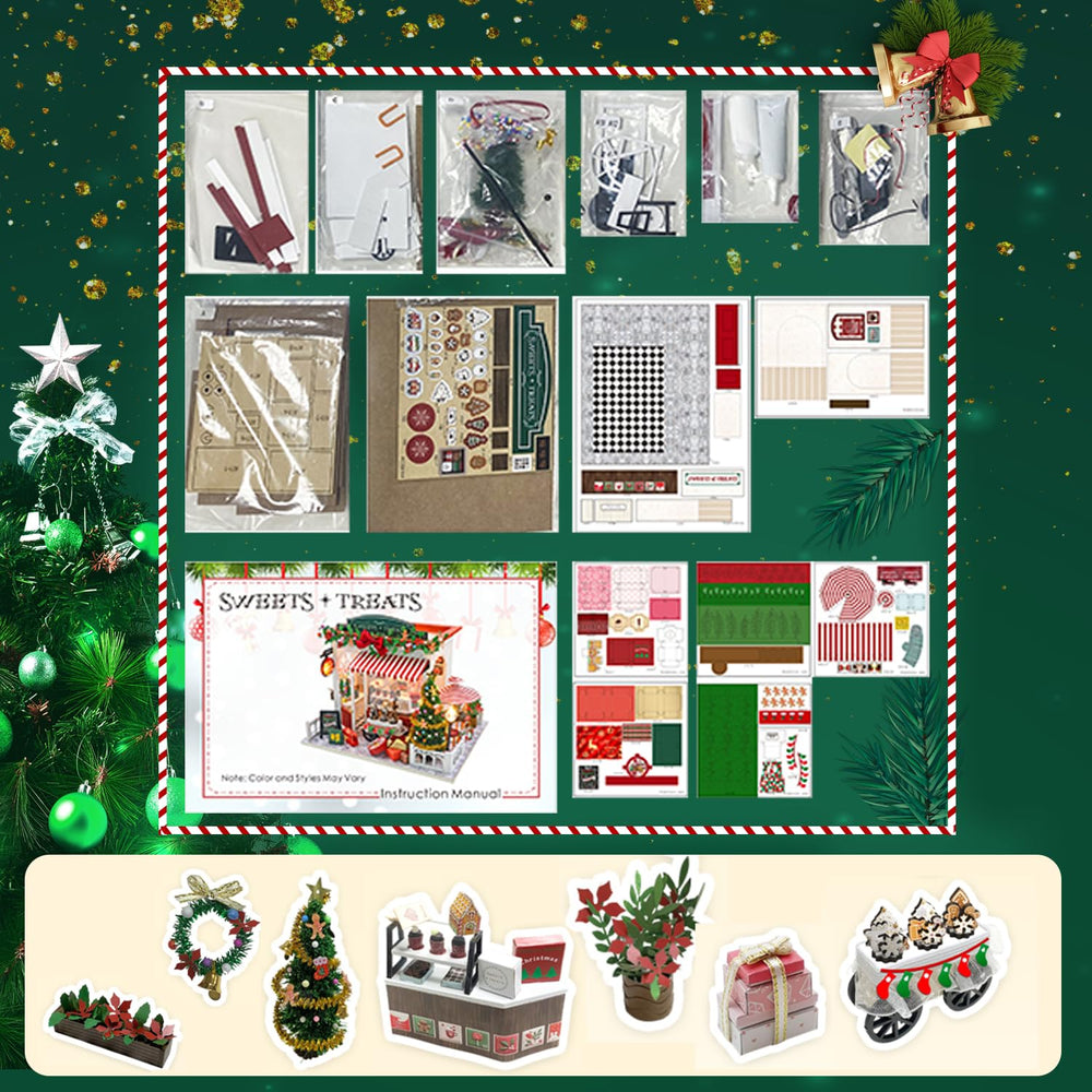 Yeconire kit includes illustrated English guide for easy assembly.