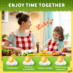 Yeeammk packaging highlights complete set, ideal gift for young chefs