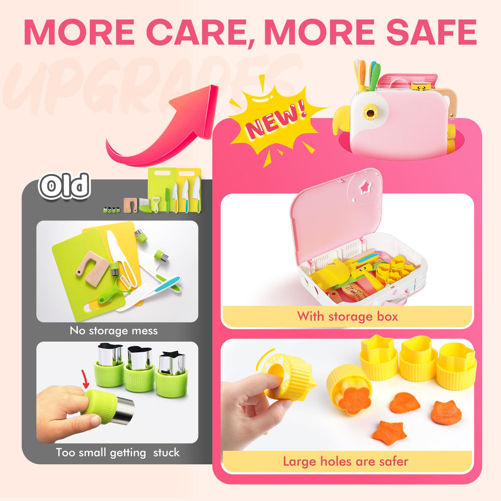 Yeeammk yellow cookie cutters and cutters for creative pretend meals