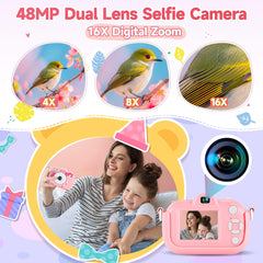 YEEHAO 32GB TF card included for abundant photo storage.