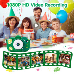 YEEHAO Kids Camera rechargeable battery supports hours of play