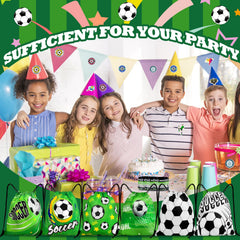 Yeepestmi complete party set for a cohesive soccer theme.