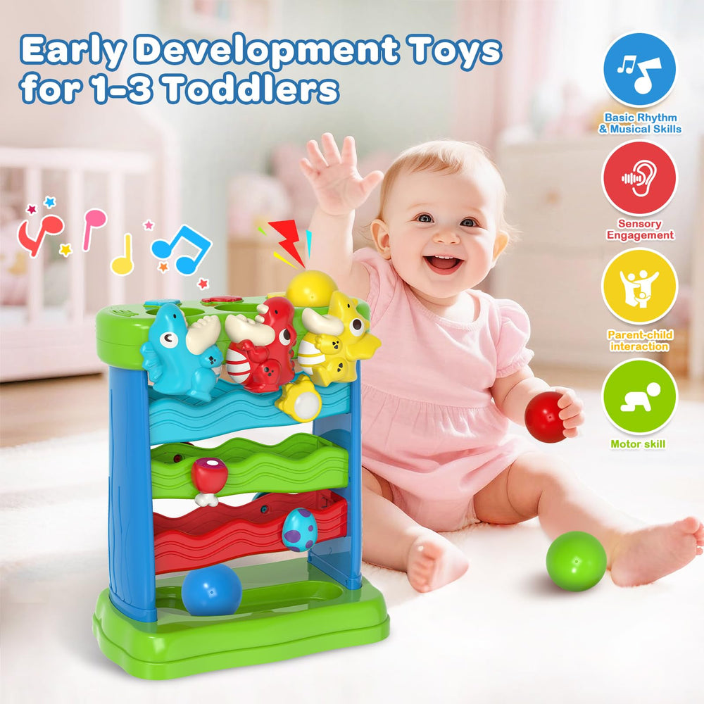 YEGEER BPA-free ABS dinosaur toy offers safe, durable play for little ones.