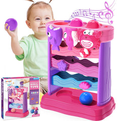 YEGEER marine animals with balls for feeding interaction, engaging early motor skills.