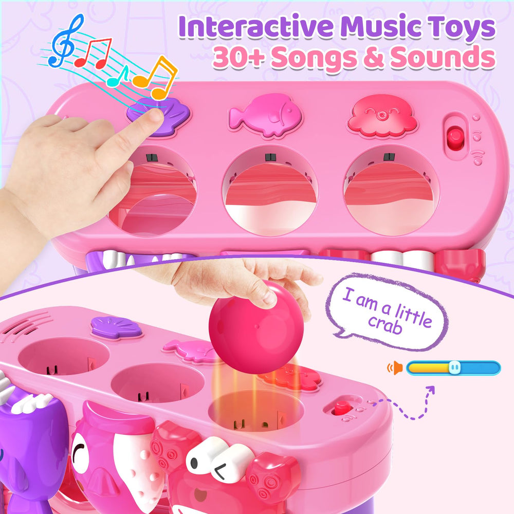 YEGEER press-button music mode delivers cheerful tunes to stimulate listening.