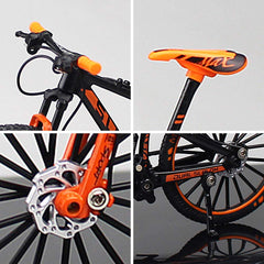YEIBOBO alloy mini downhill bike toy wheel rotation shows movable wheels